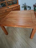 Teakhouten Tafel - 140x140 cm ophalen, Huis en Inrichting, Tafels | Eettafels, Gebruikt, Ophalen of Verzenden, Tijdloos, Vier personen