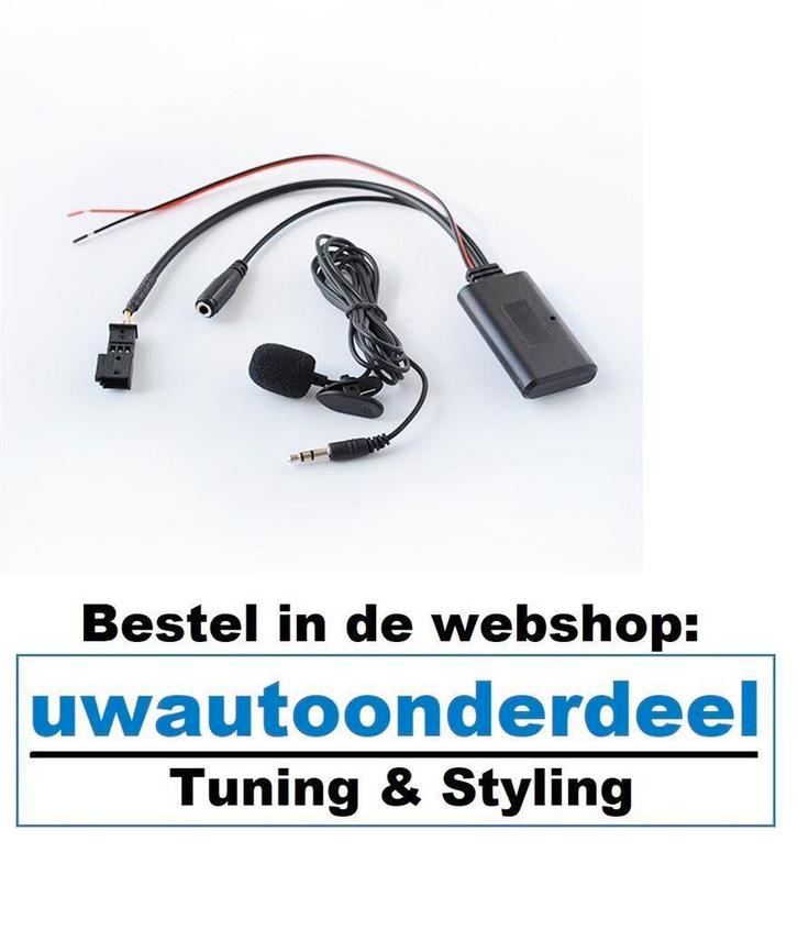 Bluetooth Carkit Muziek Streaming Aux Adapter Kabel Bmw E53, Auto diversen, Autoradio's, Nieuw, Ophalen of Verzenden