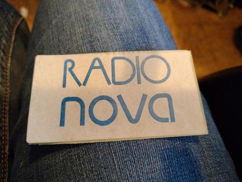 Oude Sticker Radio Nova, Auto diversen, Autostickers, Ophalen of Verzenden