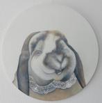 Schilderijen verzameld Konijnen, Minder dan 50 cm, Tekening, Nieuw, Ophalen of Verzenden