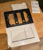 Geberit Sigma UP320 inbouw doospoelknop wit, Ophalen, Nieuw, Chroom, Toilet