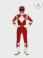 MMPR red ranger kostuum power rangers inclusief helm, Hobby en Vrije tijd, Ophalen of Verzenden, Zo goed als nieuw