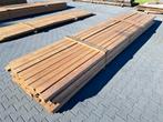 163 partij thermowood geschaafde planken 750 meter, Tuin en Terras, Ophalen of Verzenden, Zo goed als nieuw, Planken