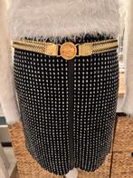 Chique, korte, wollen rok Marc Cain, 36/nr.2, ZGAN., Zwart, Ophalen of Verzenden, Zo goed als nieuw, Maat 36 (S)