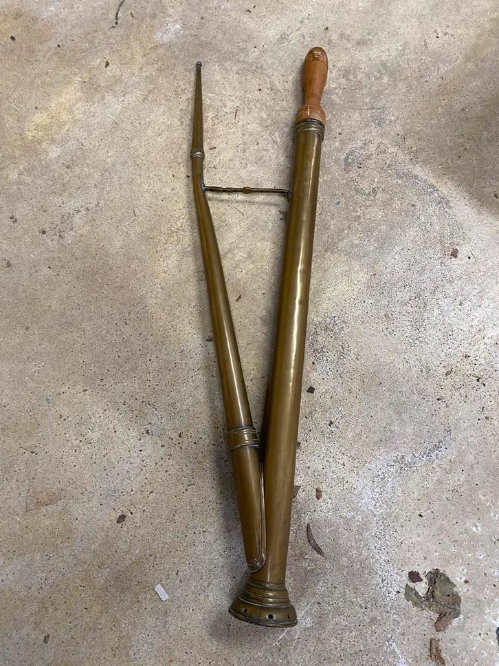 Antieke Koperen Spuit, Antiek en Kunst, Antiek | Gereedschap en Instrumenten, Ophalen of Verzenden