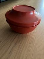 Z.g.a.n/vintage oranje bol bakje/Tupperware, Huis en Inrichting, Keuken | Tupperware, Ophalen of Verzenden, Zo goed als nieuw