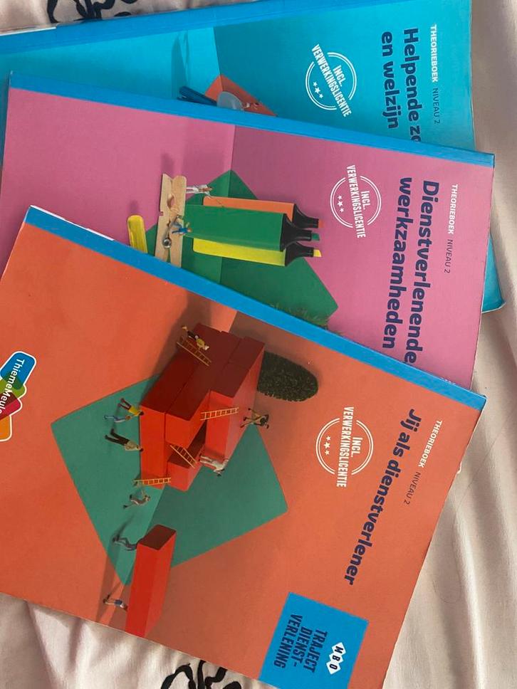 ThiemeMeulenhoff MBO2 schoolboeken ALLE 3, Boeken, Schoolboeken, Zo goed als nieuw, Overige niveaus, Ophalen of Verzenden