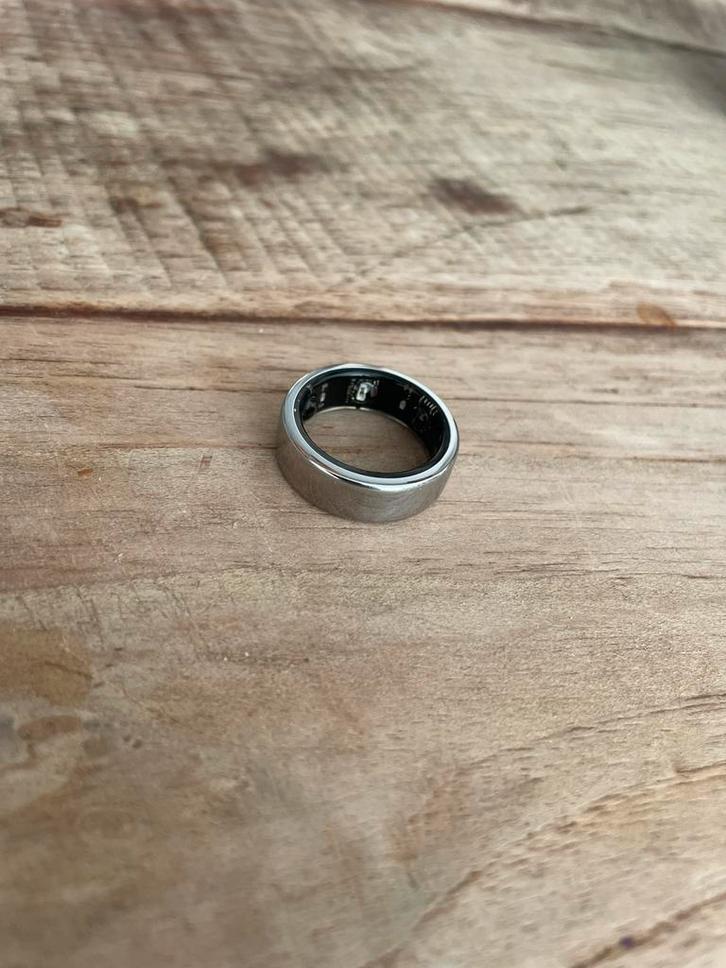 Oura Ring 3 Horizon Silver – Maat 10 – Nette staat, Sieraden, Tassen en Uiterlijk, Ringen, Zo goed als nieuw, Dame of Heer, Zilver