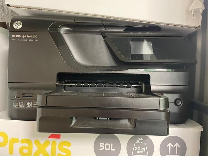 HP Officejet Pro 8600 All-in-One Printer, Computers en Software, Printers, Gebruikt, All-in-one, Inkjetprinter, Faxen, Draadloos