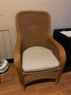 Rieten/Rotan Stoel, Huis en Inrichting, Fauteuils, Ophalen, Zo goed als nieuw