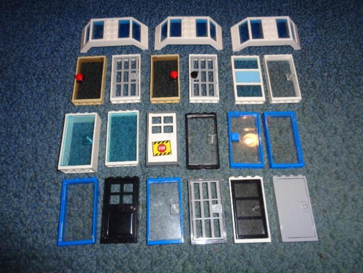 Partij B642=Lego ramen en deuren, Kinderen en Baby's, Speelgoed | Duplo en Lego, Gebruikt, Lego, Losse stenen, Ophalen of Verzenden