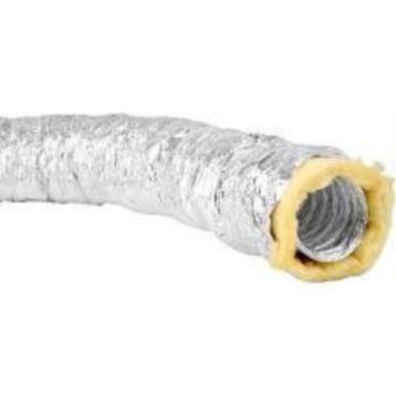 Geïsoleerde ventilatieslang 152 mm / 10 meter beschikbaar voor biedingen