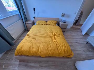 Ikea bed MALM bedonderstel + lattenbodem 140X200 cm - afbeelding 8