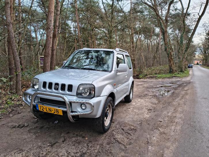 Suzuki Jimny 1.3 JX 4WD 2003 Grijs, Auto's, Suzuki, Particulier, Jimny, 4x4, ABS, Airbags, Airconditioning, Centrale vergrendeling