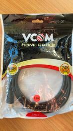 VCOM 1,8 meter HDMI kabel 24K goud, Nieuw, Ophalen of Verzenden, HDMI-kabel, Minder dan 2 meter