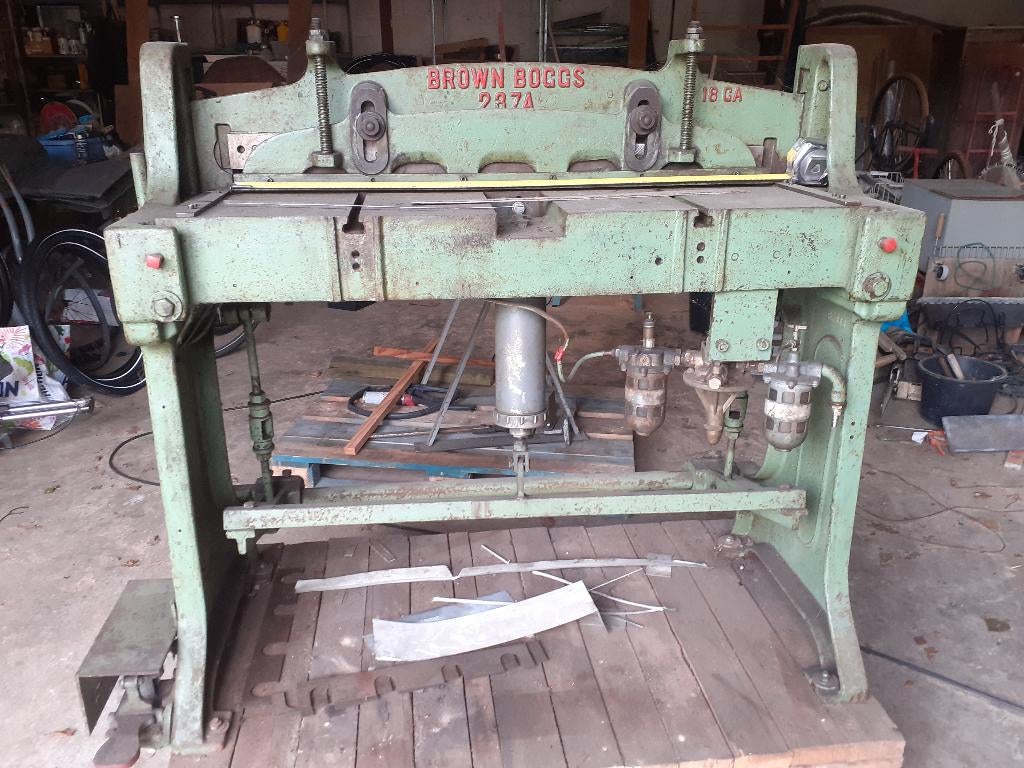 ijzeren Platen knipper, Ophalen of Verzenden, Gebruikt