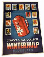 NSB - 'Winterhulp'  poster (groot), Nederland, Foto of Poster, Overige soorten, Ophalen of Verzenden