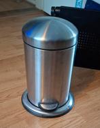 Prullenbak, amper gebruikt, Minder dan 10 liter, Ophalen of Verzenden, Gebruikt, Minder dan 50 cm