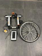 Originele Tacx trainer met vloerplaat, computer en wiel, Overige typen, Gebruikt, Ophalen