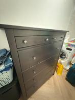 Ikea Hemnes Ladekast - Zwartbruin, Huis en Inrichting, Kasten | Dressoirs, Ophalen, Gebruikt, 100 tot 150 cm, Met lade(s)