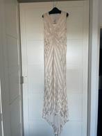 LK Bennet Colette Trouwjurk - Hollywood Glamour, Maat 38/40 (M), Beige, Ophalen of Verzenden, Zo goed als nieuw