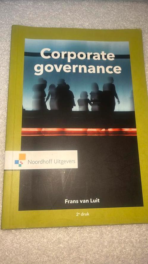 Frans van Luit - Corporate governance, Boeken, Economie, Management en Marketing, Zo goed als nieuw, Management, Ophalen of Verzenden