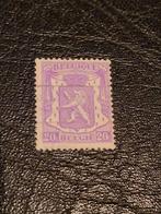 België 20c Postzegel, Ophalen of Verzenden, Papier, Losse munt