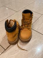 Okker Lage leer veter boots Laarzen - Maat 38, Geel, Lage of Enkellaarzen, Ophalen of Verzenden, Onbekend