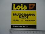 sticker Bruggemann mode hoorn den helder jeans vintage winke, Verzamelen, Stickers, Verzenden