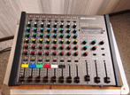 Mengpaneel en eindversterker, Muziek en Instrumenten, Mengpanelen, Ophalen, Zo goed als nieuw, 5 tot 10 kanalen, Microfooningang