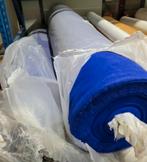Afdektapijt 129m2, Huis en Inrichting, Stoffering | Vloerbedekking, Ophalen, Blauw, 75 m² of meer, Nieuw