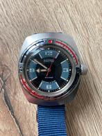 Vintage Vostok horloge, Overige merken, Staal, Gebruikt, Ophalen of Verzenden