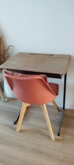 Vintage Schoolbank / Lessenaar, Ophalen, Gebruikt, Bureau