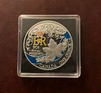 De 90e verjaardag van Hare Majesteit munt, 1oz zilver., Postzegels en Munten, Edelmetalen en Baren, Ophalen of Verzenden, Zilver