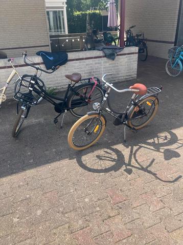 2 kinderfietsen te koop beschikbaar voor biedingen