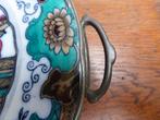 Antiek warmhoud bord met Japanse afbeelding, Ophalen of Verzenden