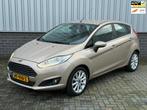 Ford Fiesta 1.0 EcoBoost Titanium |Navi|Airco|CruiseCtrl|PDC, Auto's, Voorwielaandrijving, Bruin, 23 km/l, Origineel Nederlands