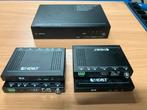 HDBaseT set 1x HDMI in, 4x HDBaseT uit, +1 HDMI uit, Ophalen of Verzenden, Gebruikt