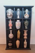 Franklin Mint kastje porseleinen vaasjes, Ophalen of Verzenden