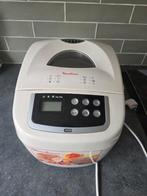 Moulinex broodbakmachine, Witgoed en Apparatuur, Broodbakmachines, 800 tot 1200 gram deeg, Zo goed als nieuw, Kijkvenster, Ophalen