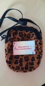 NIEUW CARNAVAL PANTERPRINT SCHOUDERTASJE 16,5 x 12 x 4,5, Carnaval, Nieuw, Ophalen of Verzenden, Accessoires