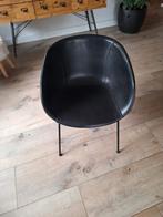 2 Zuiver Feston Eetkamerstoelen Zwart, Huis en Inrichting, Stoelen, Gebruikt, Twee, Zwart, Ophalen of Verzenden