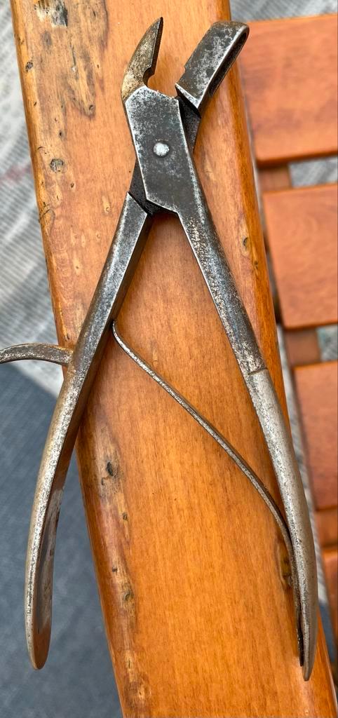 Antieke N. Stoupler Draadtang - Gereedschap Verzamelaarsobje, Antiek en Kunst, Antiek | Gereedschap en Instrumenten, Ophalen of Verzenden