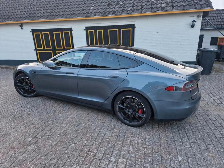 Tesla Model S Performance 85+ 475PK Free Supercharge, Auto's, Tesla, Bedrijf, Model S, Achteruitrijcamera, Airbags, Airconditioning