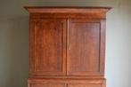 Prachtig strak antiek Engels eiken kabinet., Antiek en Kunst, Antiek | Meubels | Kasten, Verzenden