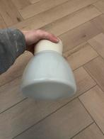 Glazen Plafondlamp schroefkogel vintage opaal kegel thabur, Led-lamp, Minder dan 30 watt, Soft of Flame, Zo goed als nieuw