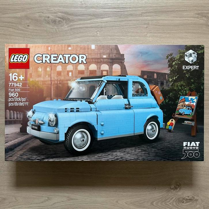 Lego 77942 Creator Fiat 500 Blauw Limited Edition | Nieuw, Kinderen en Baby's, Speelgoed | Duplo en Lego, Nieuw, Lego, Complete set