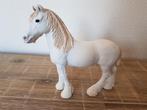 Schleich 13735 Shire merrie paard wit, Ophalen of Verzenden, Zo goed als nieuw