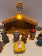 Kerststal Little People met muziek en geluid, Ophalen of Verzenden, Zo goed als nieuw, Speelset