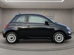 Fiat 500 1.0 Hybrid Dolcevita 2023 ZWART | Panoramadak | App, Gebruikt, Euro 6, 4 stoelen, Leder en Stof